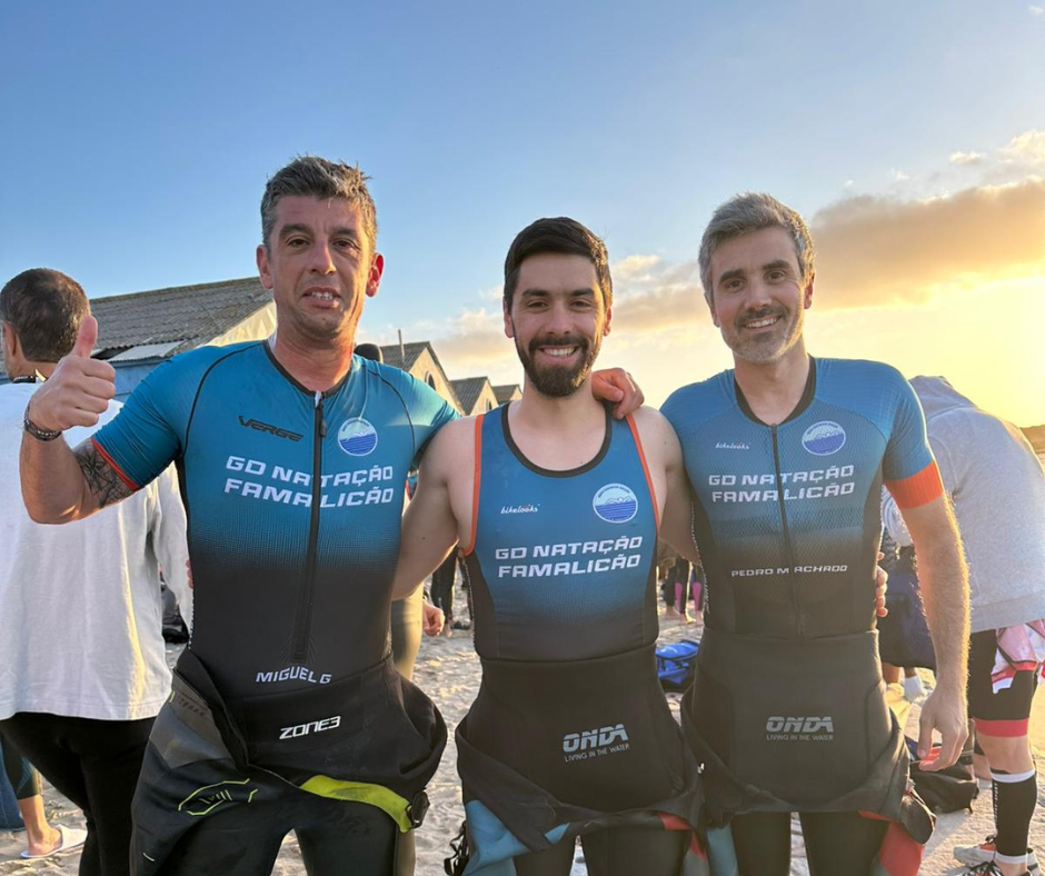 GD Natação Famalicão no Triatlo de Setúbal