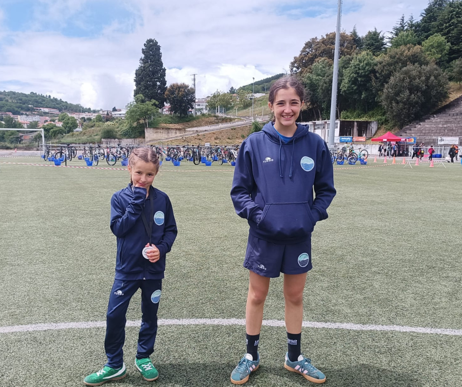 Irmãs Braga em destaque no Duatlo de Vinhais