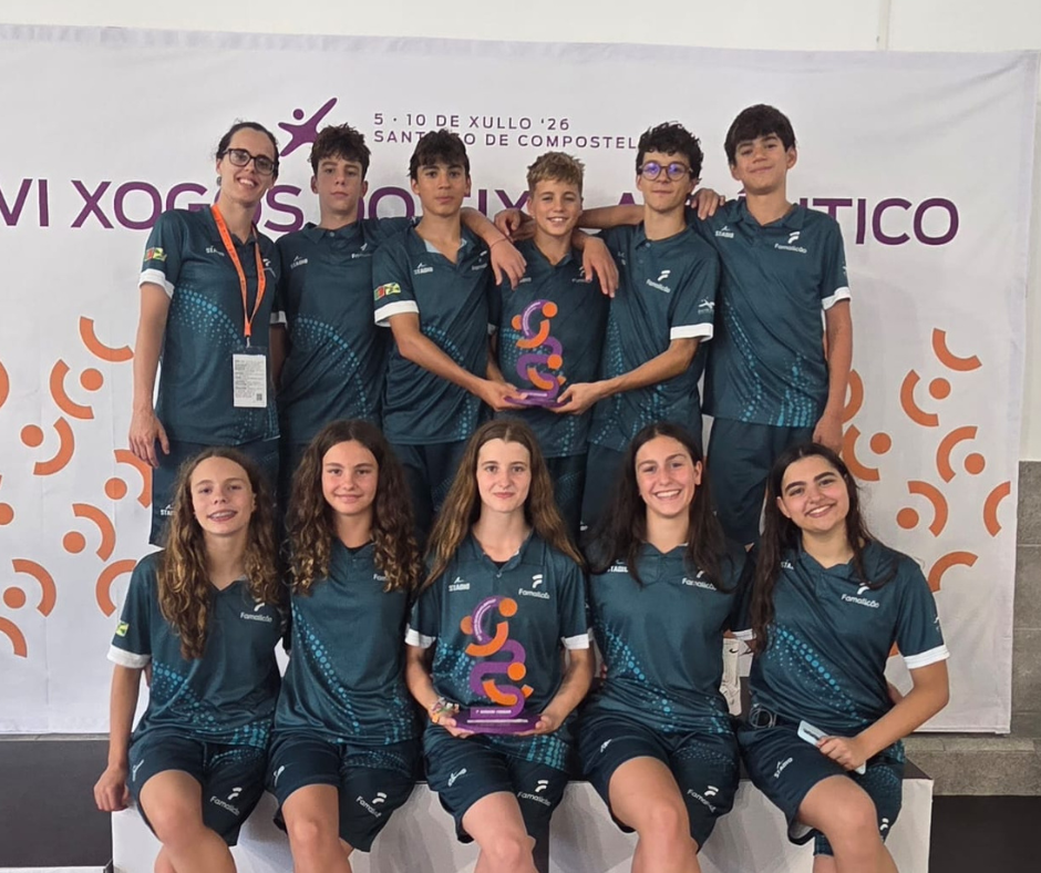 Atletas do GDNF em destaque nos Jogos do Eixo Atlântico