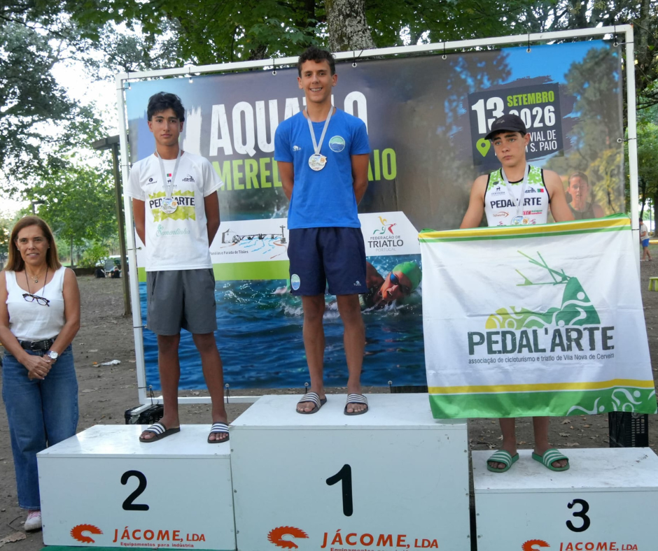 Gabriel Abreu vence Aquatlo Jovem de Merelim São Paio